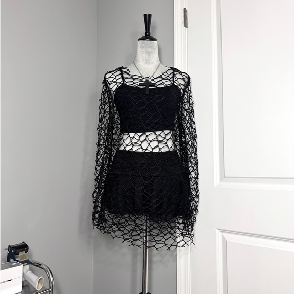 Punk Rave Fishnet Top - Picture 7 of 12